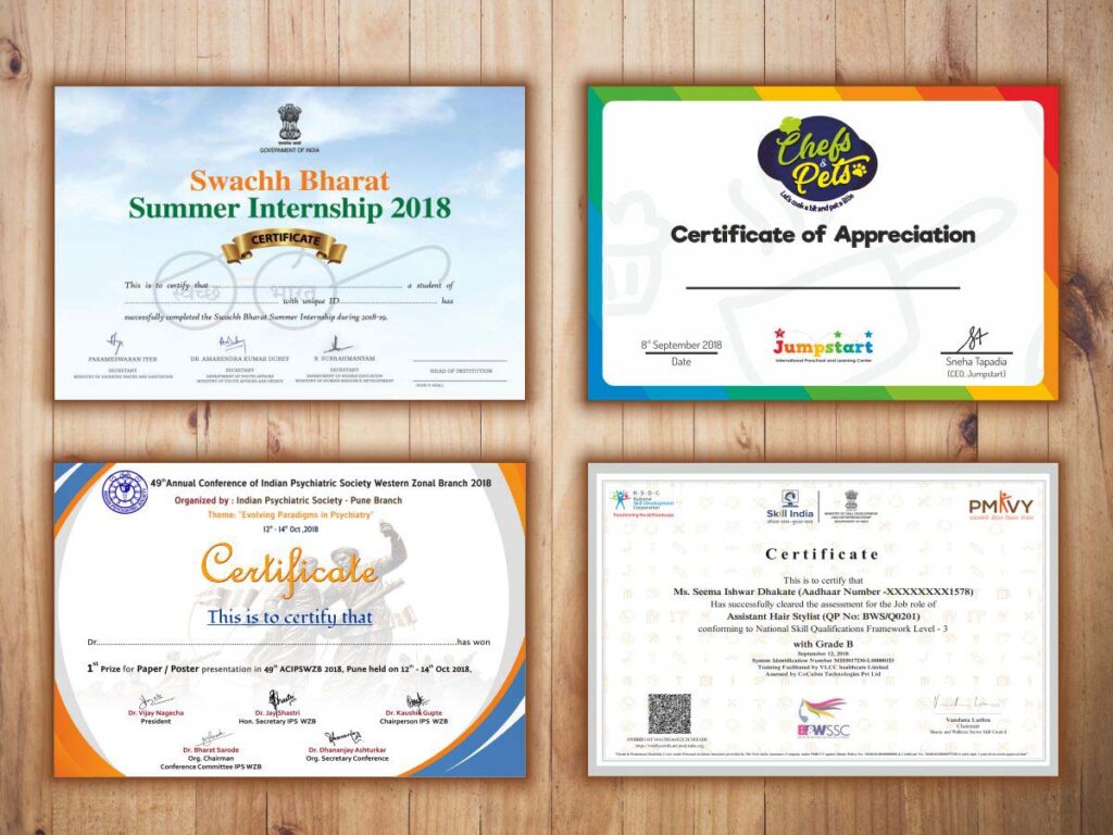 CERTIFICATE-PRINTING