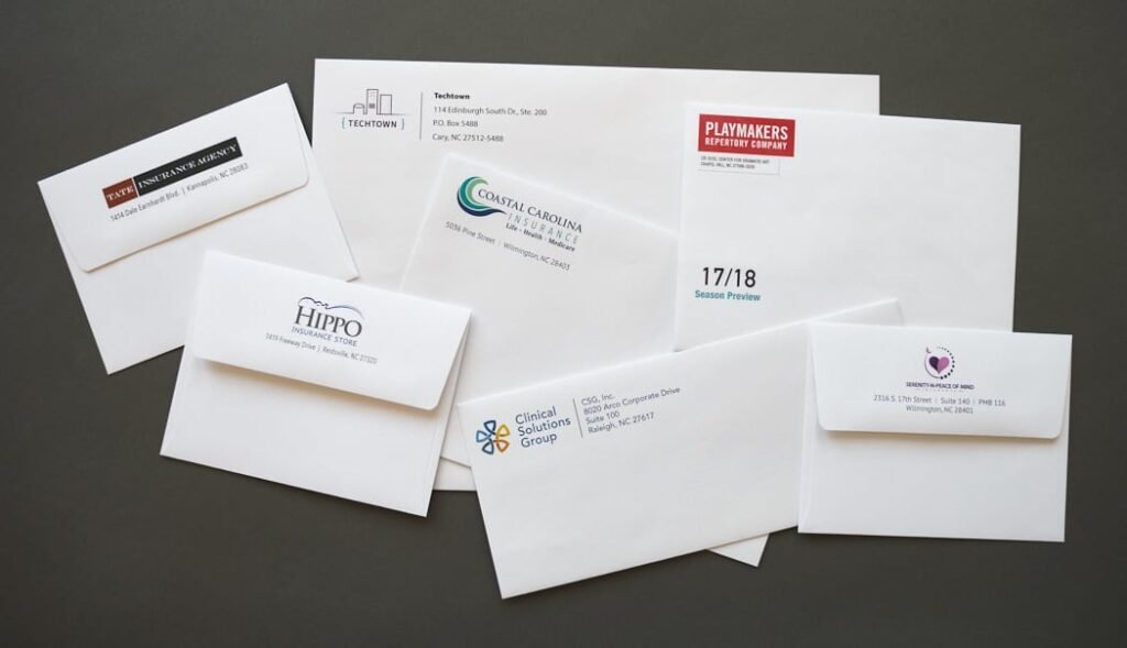 Envelope Printing Salisbury