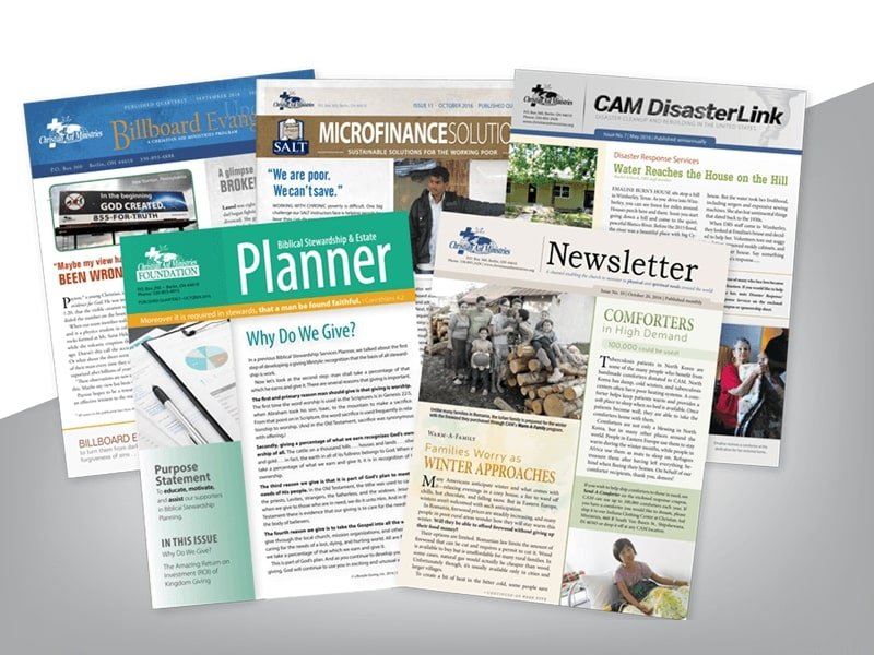 Newsletters Printing Salisbury